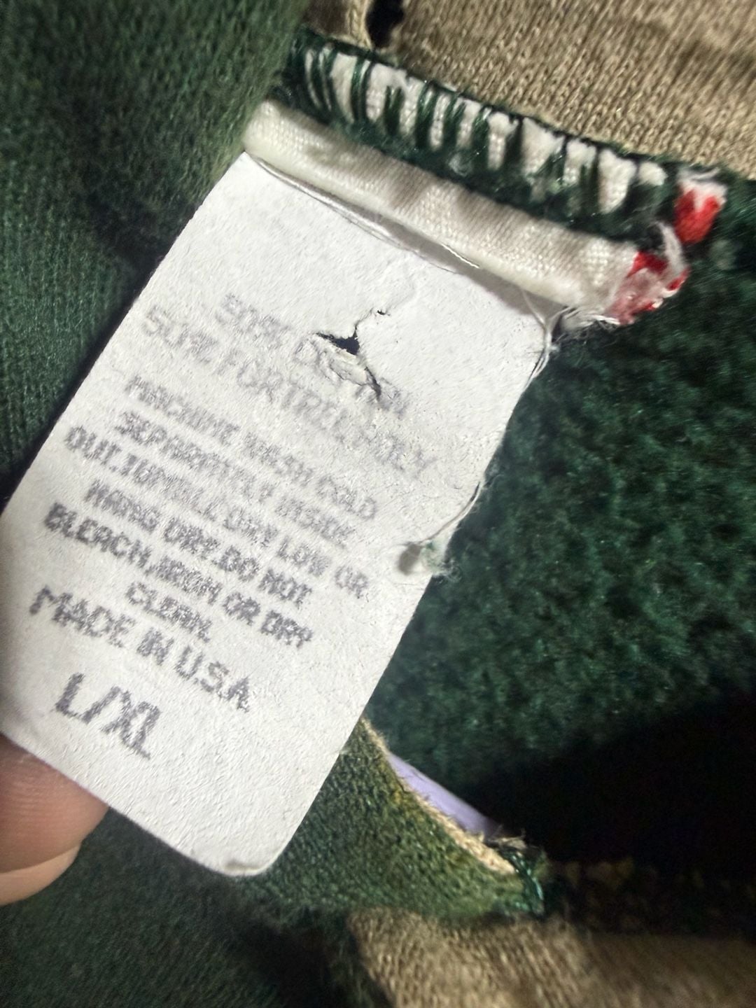 Vintage Planet Hollywood San Diego Green Hoodie Sweatshirt Made in USA 3