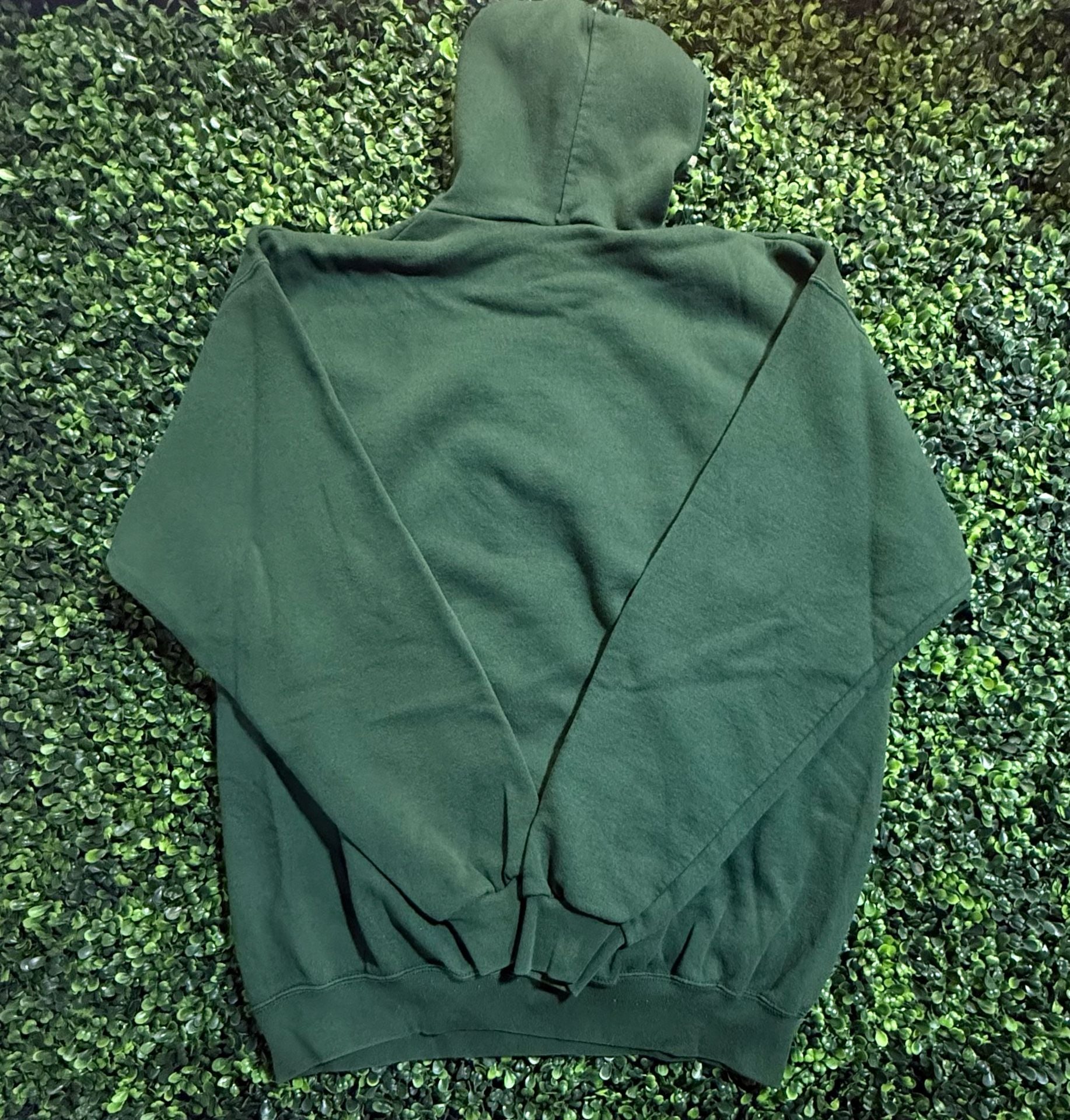 Vintage Planet Hollywood San Diego Green Hoodie Sweatshirt Made in USA 4