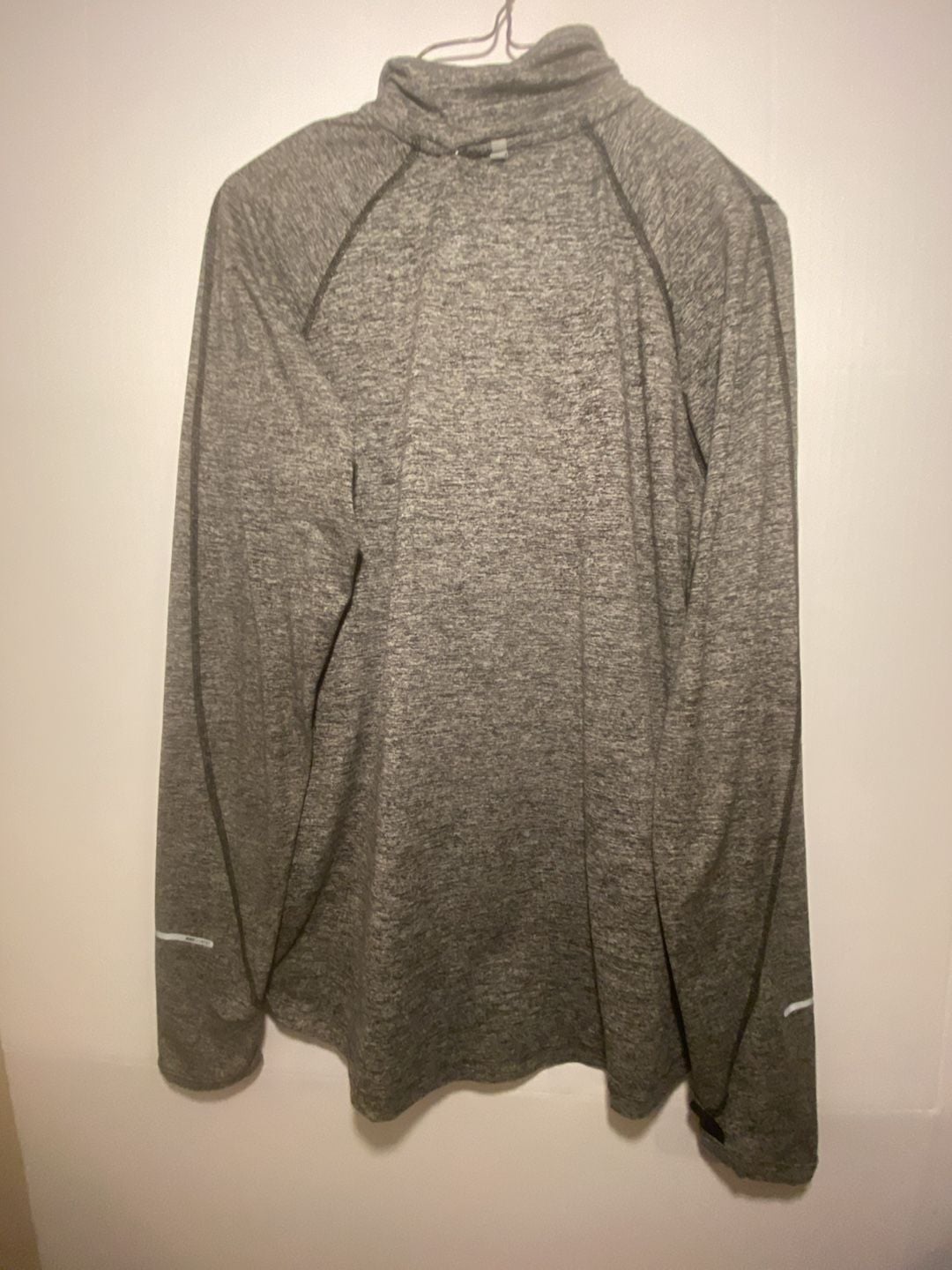 Nike Oklahoma State University Women’s L OSU Dri-Fit Quarter-Zip Pullover Gray 9