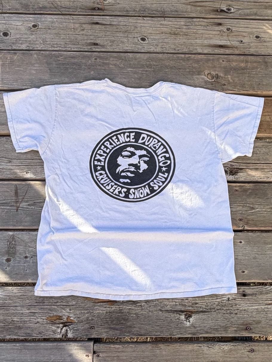 Gildan Stoked Durango Colorado Experience Durango Cruisers Snow Soul Graphic T-Shirt 2