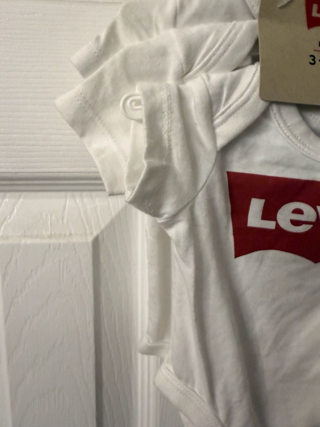 Levi's Three Piece Set Newborn Bodysuits 3-Pack 3