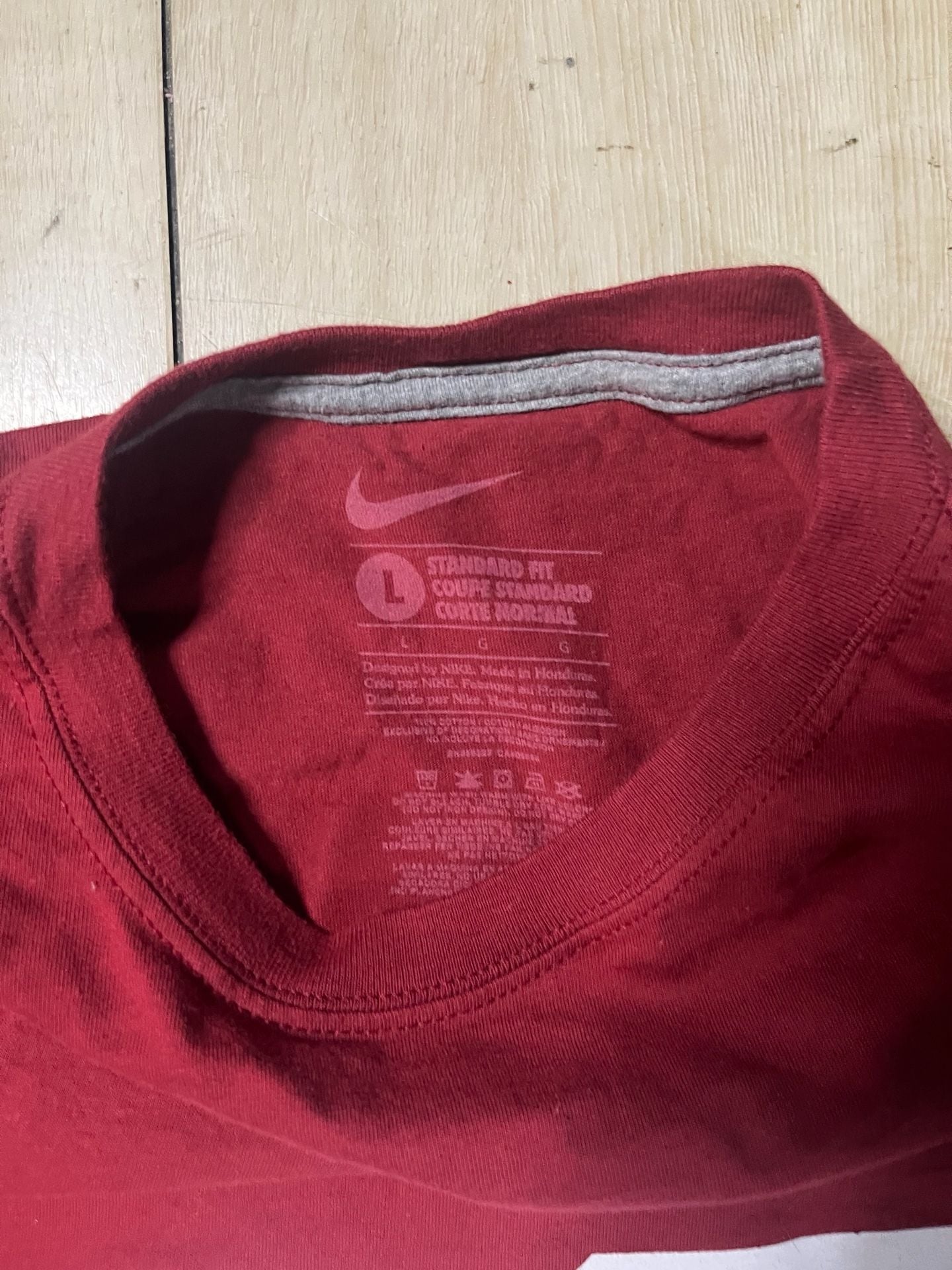 Nike Alabama Crimson Tide #10 Football T-Shirt Jersey Size L 5