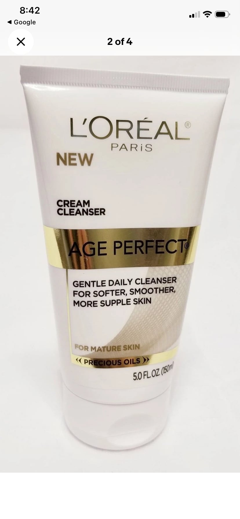 L'Oreal Paris Age Perfect Cream Cleanser 5 fl oz 1