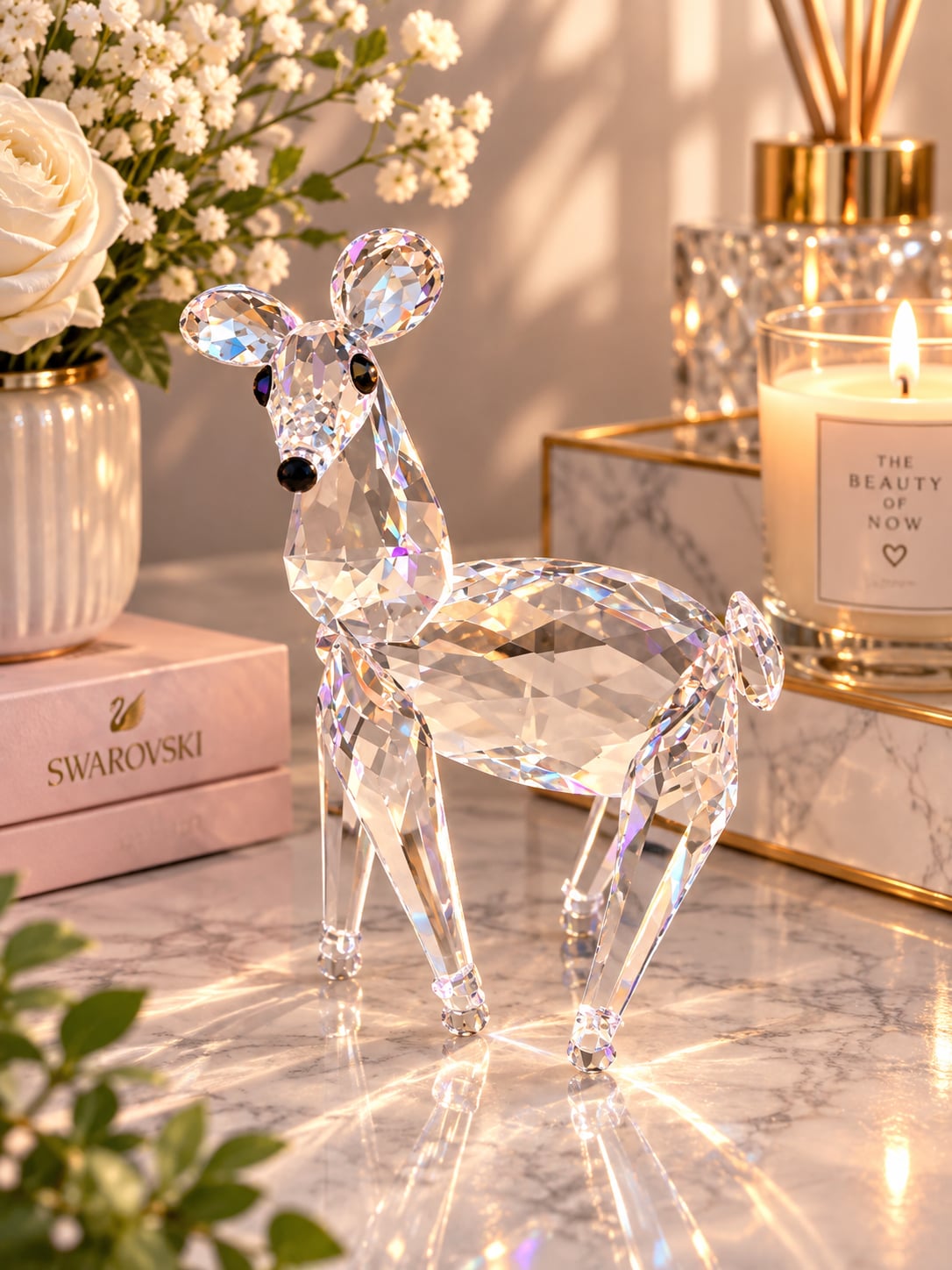 Swarovski Crystal Doe Figurine 247963 1