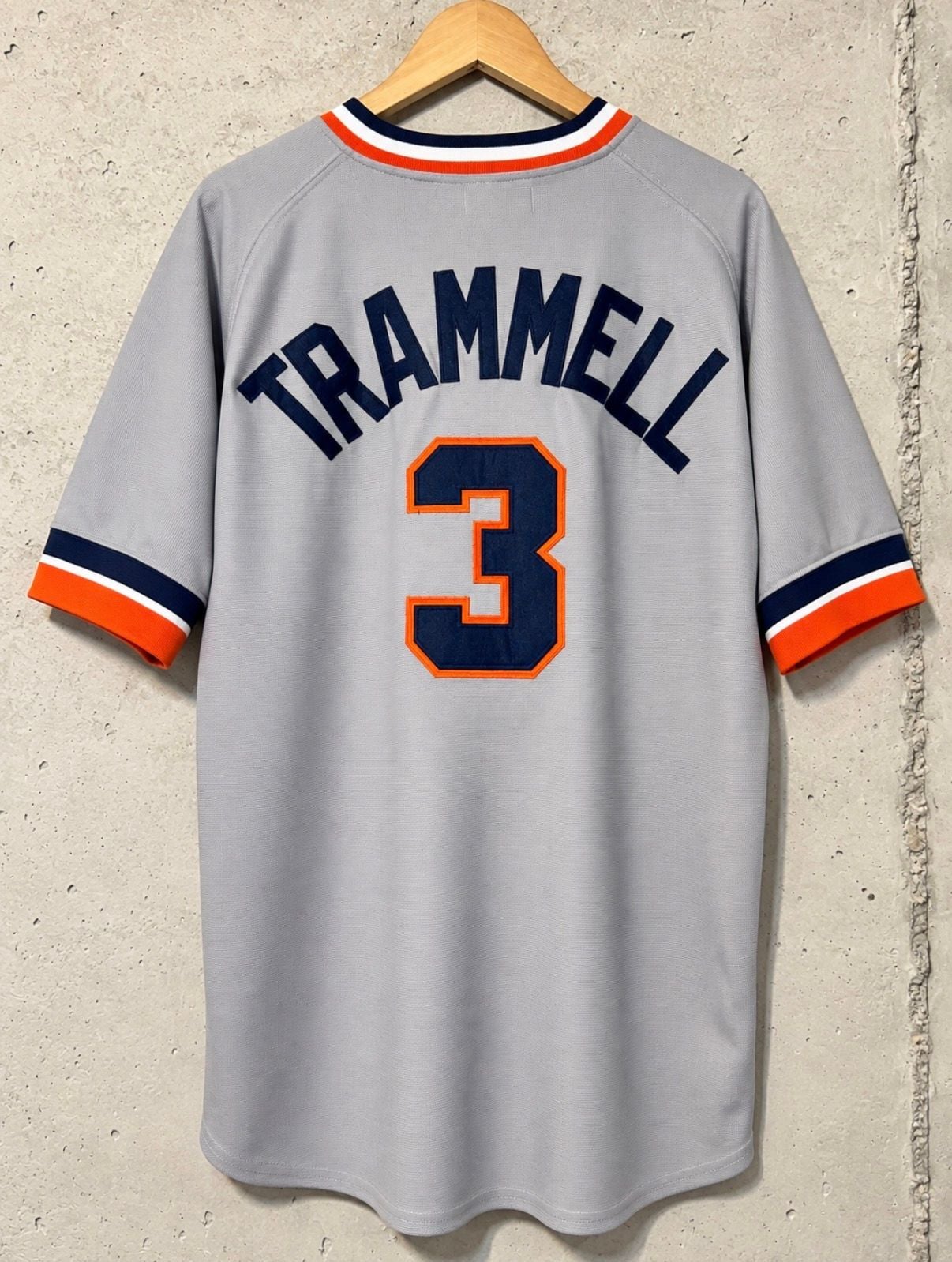 Mitchell & Ness Detroit Tigers Alan Trammell 1984 Jersey Size 50 3