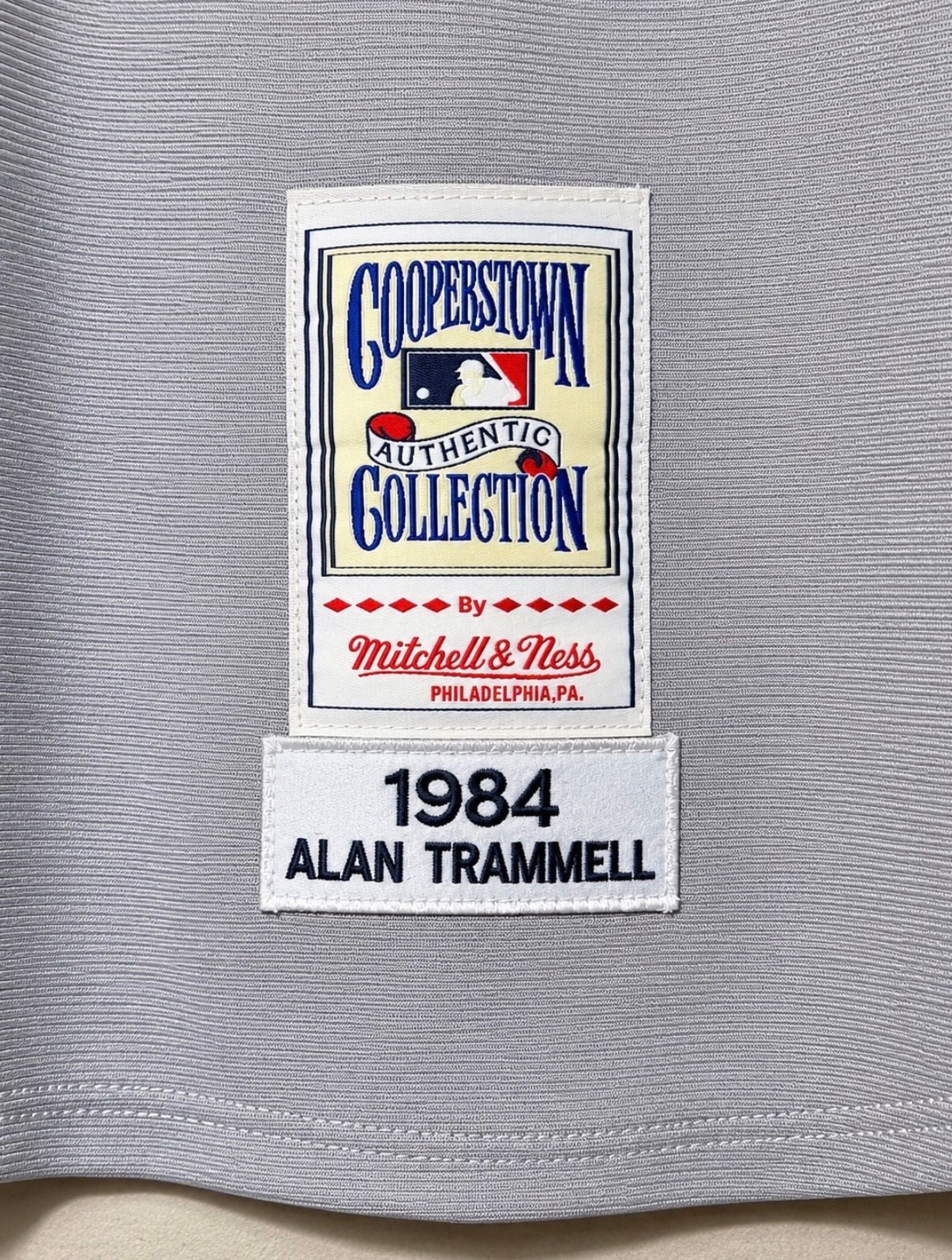 Mitchell & Ness Detroit Tigers Alan Trammell 1984 Jersey Size 50 5