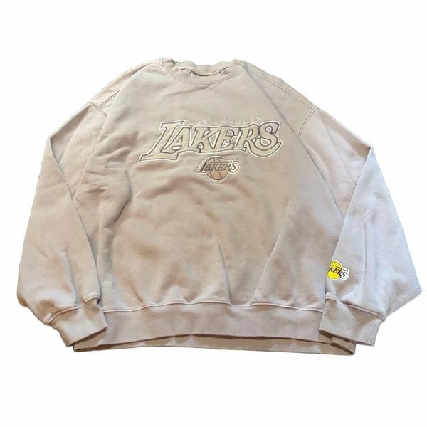 NBA Los Angeles Lakers Sweatshirt Size L Grey