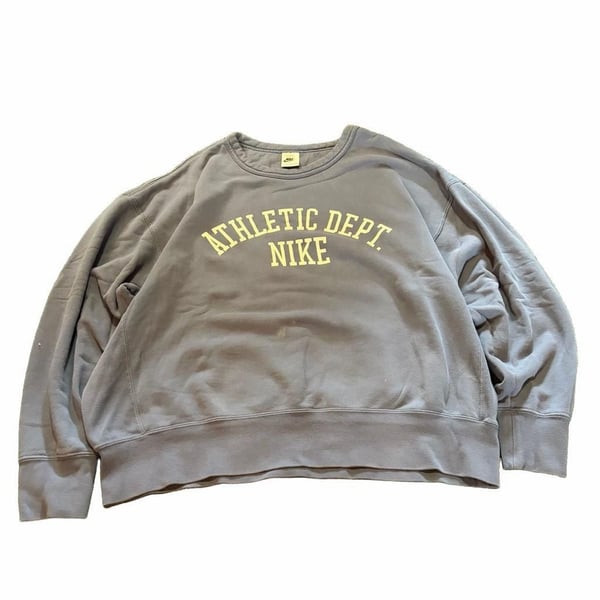 Nike Y2K crewneck sweatshirt stone blue size men's...