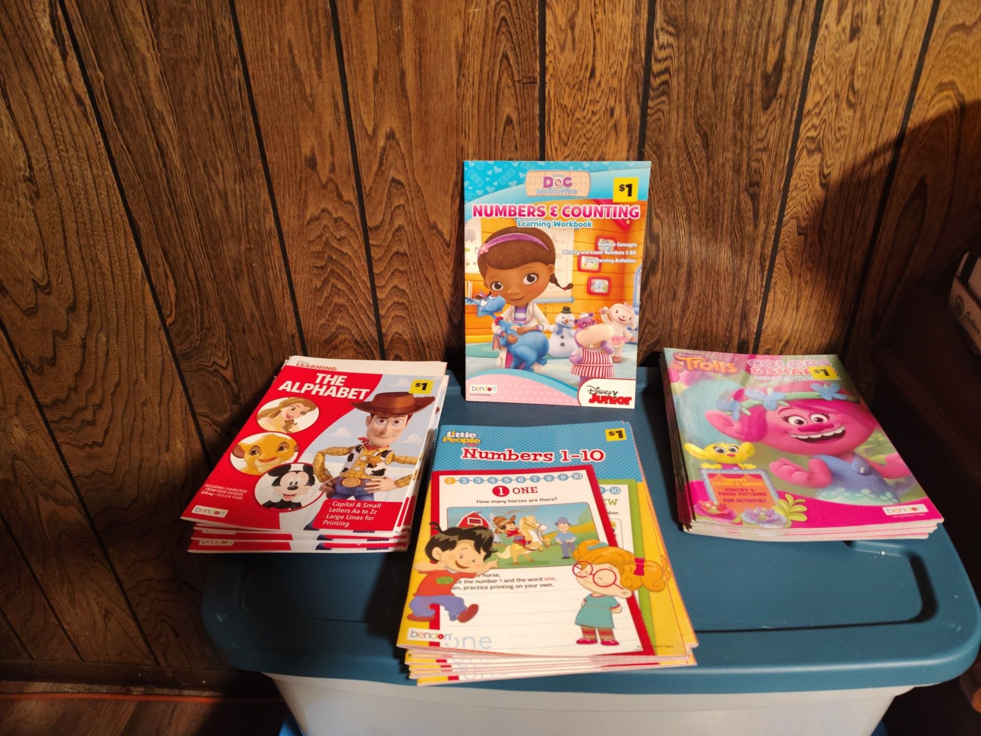 Bendon Assorted Childrens Learning Workbooks Lot of Multiple Books 1