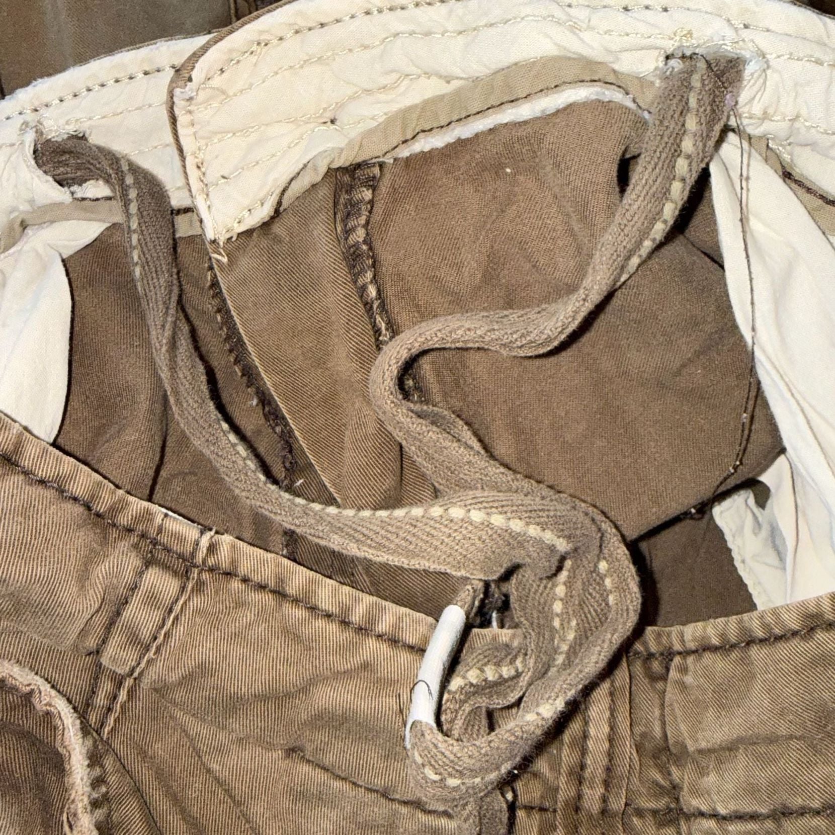 Aeropostale Authentic Vintage Cargo Shorts Mens Size 33 Brown  7