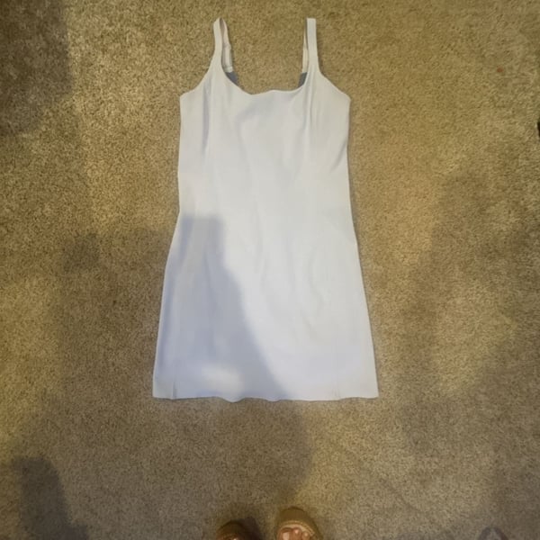 Spanx Get Moving Mini Dress Size M White Athletic Tennis