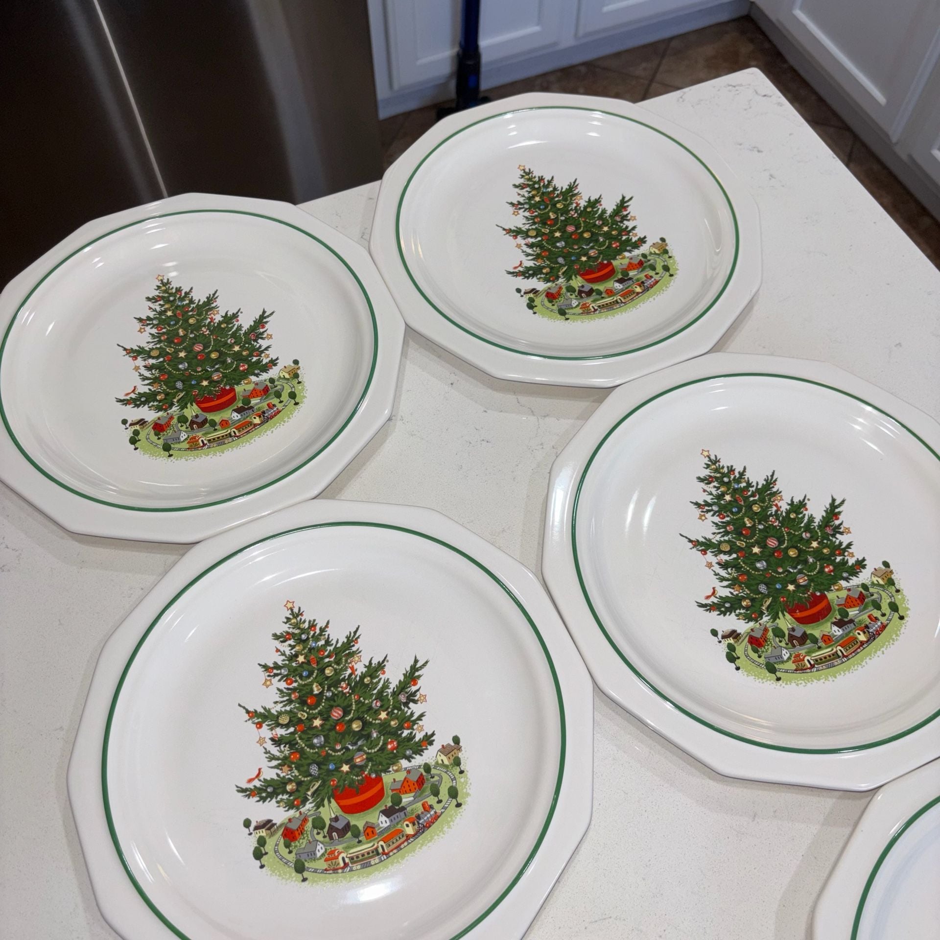 Pfaltzgraff Heritage White Christmas Dinner Plate Set Of 6 4