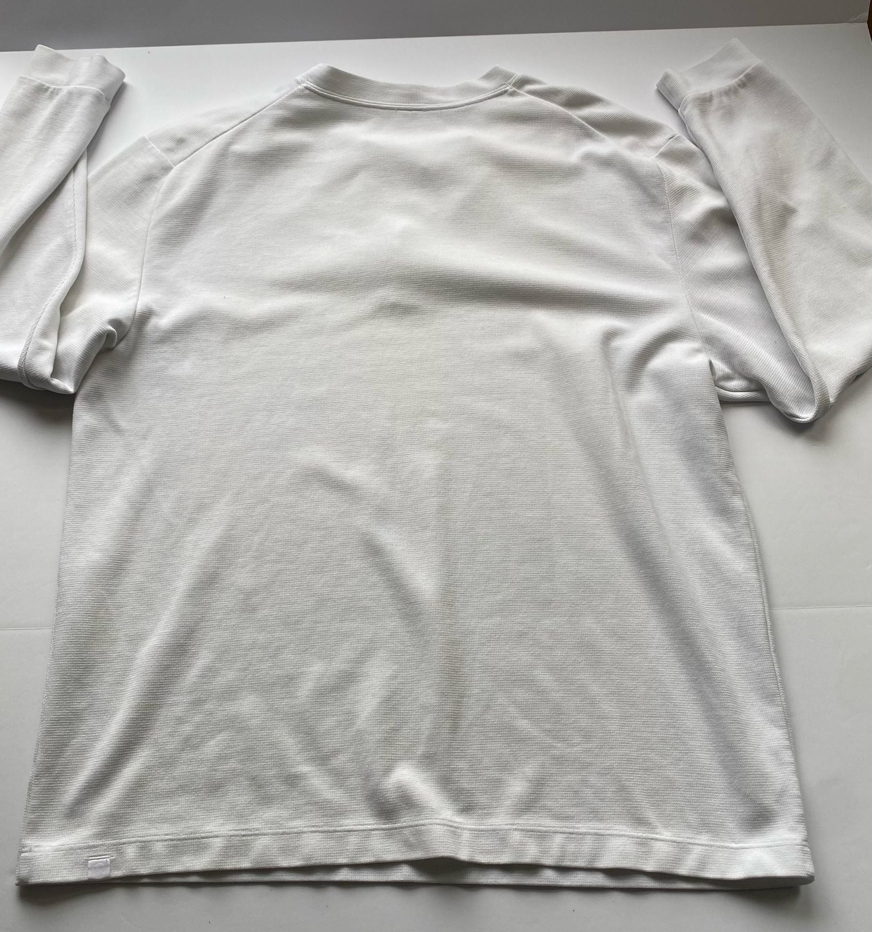 Lululemon Henley Size L White Pima Cotton Long Sleeve 5