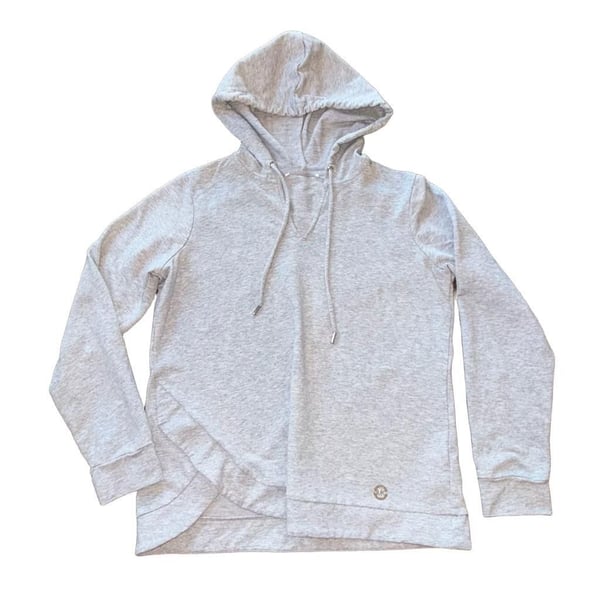 Michael Kors Women’s grey pullover hoodie, medium