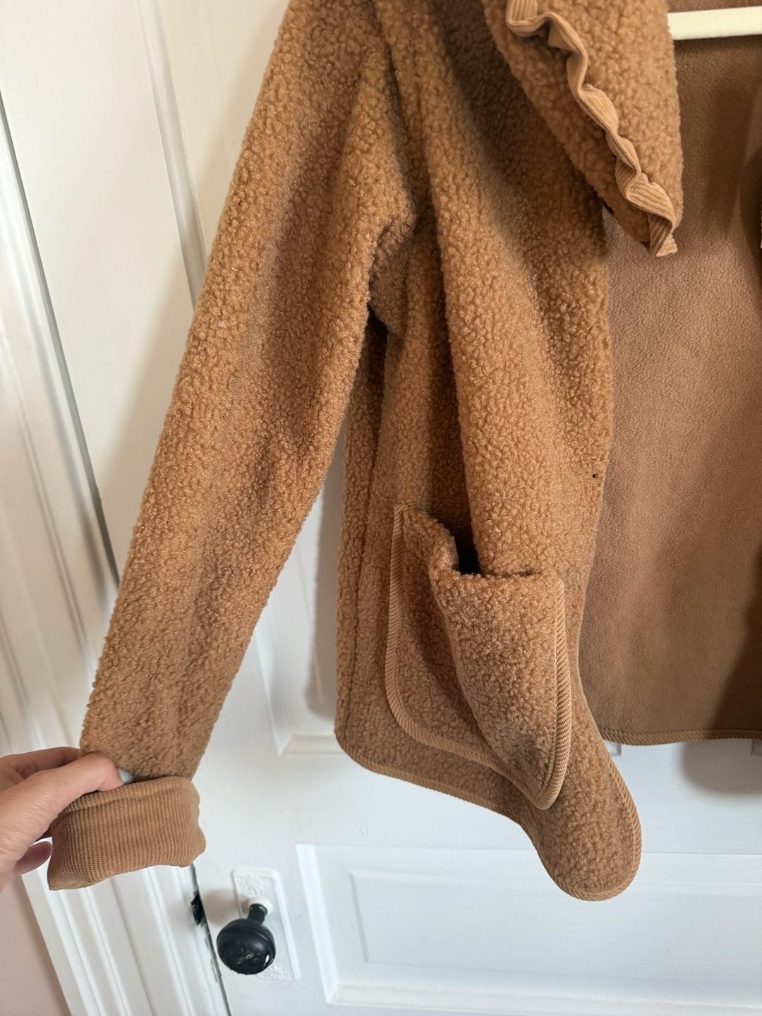 Stoodh Medium Collared Sherpa Jacket, NWT 7