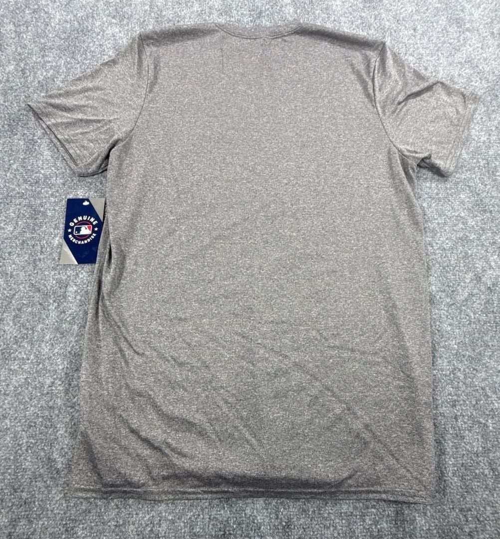 CSA Detroit Tigers Size M Gray T-Shirt MLB Genuine Merchandise Polyester New 10