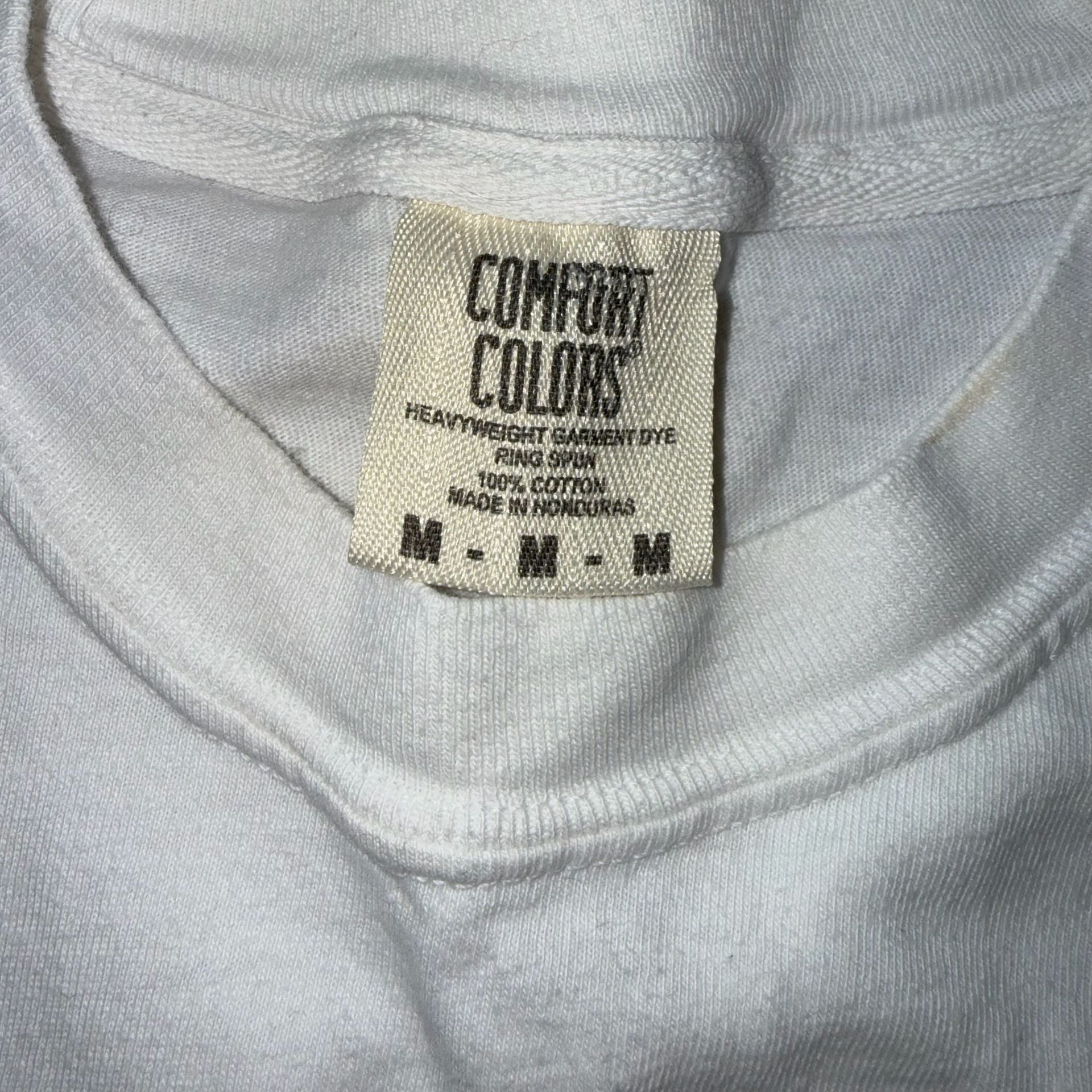 Comfort Colors Women’s Bows and Football Short Sleeve Relaxed Fit T-Shirt Medium 4