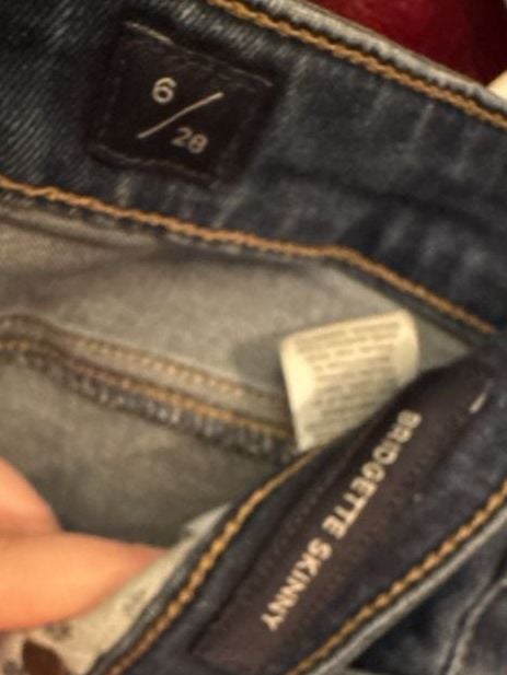 Lucky Brand Bridgette Skinny Jeans Size 6/28 Dark Wash Denim 4
