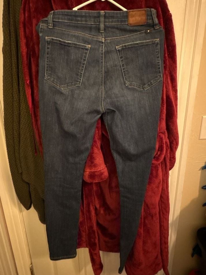 Lucky Brand Bridgette Skinny Jeans Size 6/28 Dark Wash Denim 5