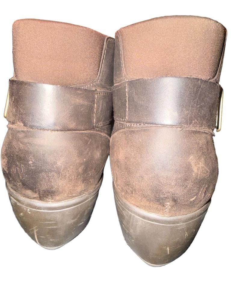 Merrell Veranda Lace Brown Leather Ankle Booties 8