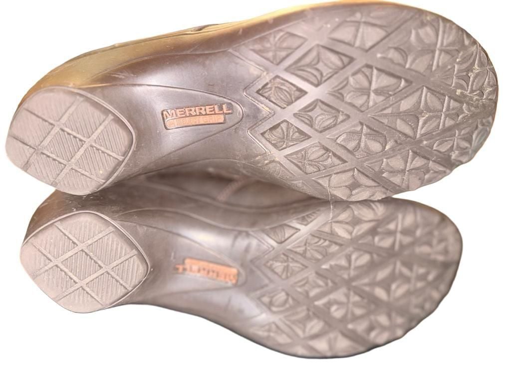 Merrell Veranda Lace Brown Leather Ankle Booties 9