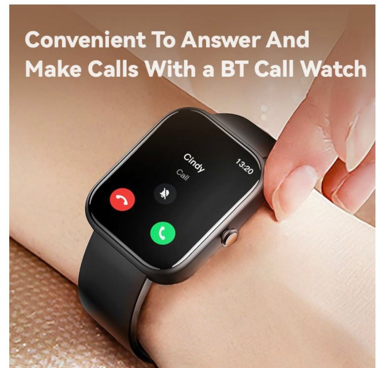 GTS6 Smart Watch, Answer/Make for Android iOS with Heart Rate Blood Oxygen Sleep Monitor 4