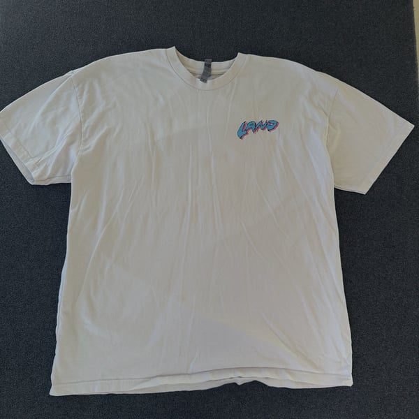 Next Level Apparel LAND Graphic T-Shirt White