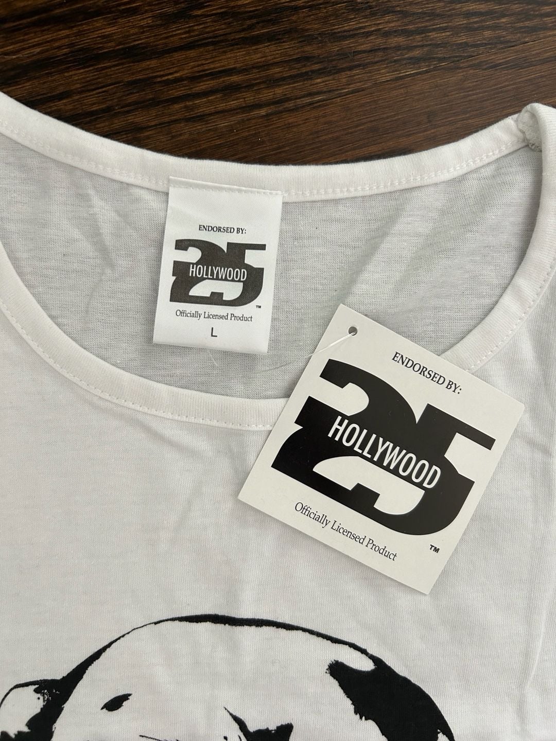 Hollywood 25 Marilyn Monroe Graphic T-Shirt Size L White NWT 5