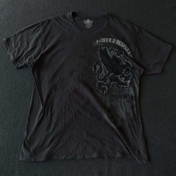 Vintage Route 66 Power & Respect Graphic Tee