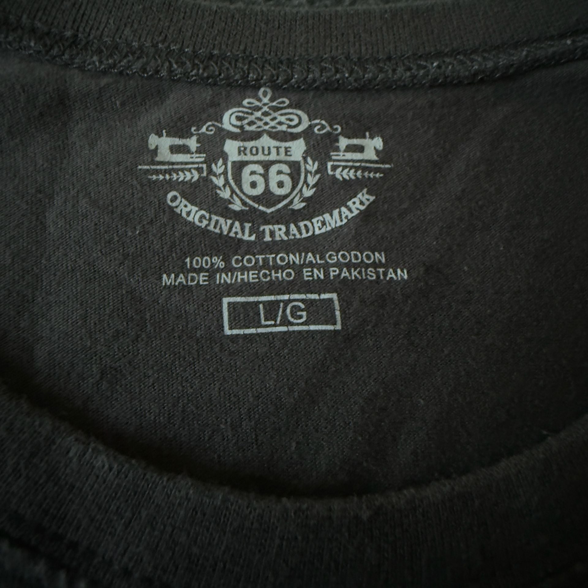 Vintage Route 66 Power & Respect Graphic Tee 4