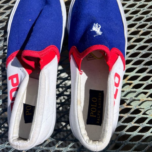 Polo Ralph Lauren Boys Slip On Shoe Size 2