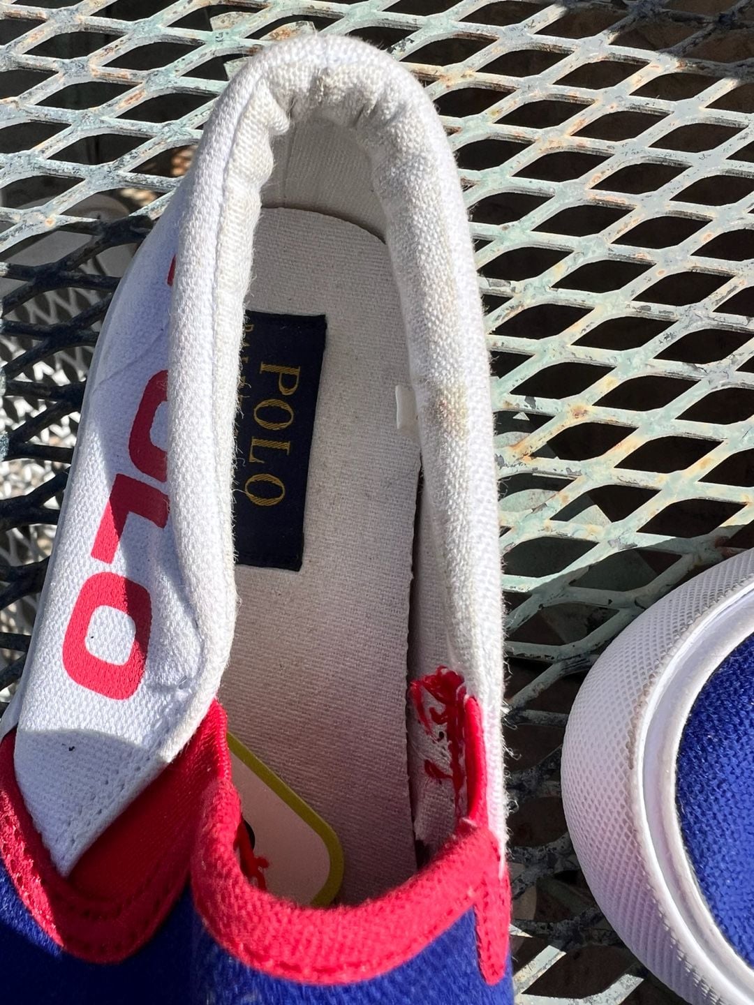 Polo Ralph Lauren Boys Slip On Shoe Size 2 5