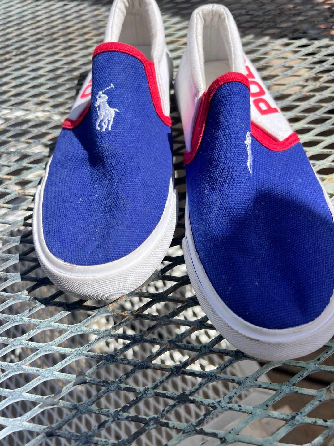 Polo Ralph Lauren Boys Slip On Shoe Size 2 6