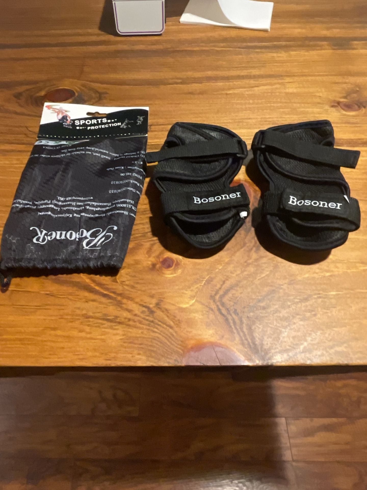 Bosoner Wrist Guard Youth Size Black Sports Protection 2