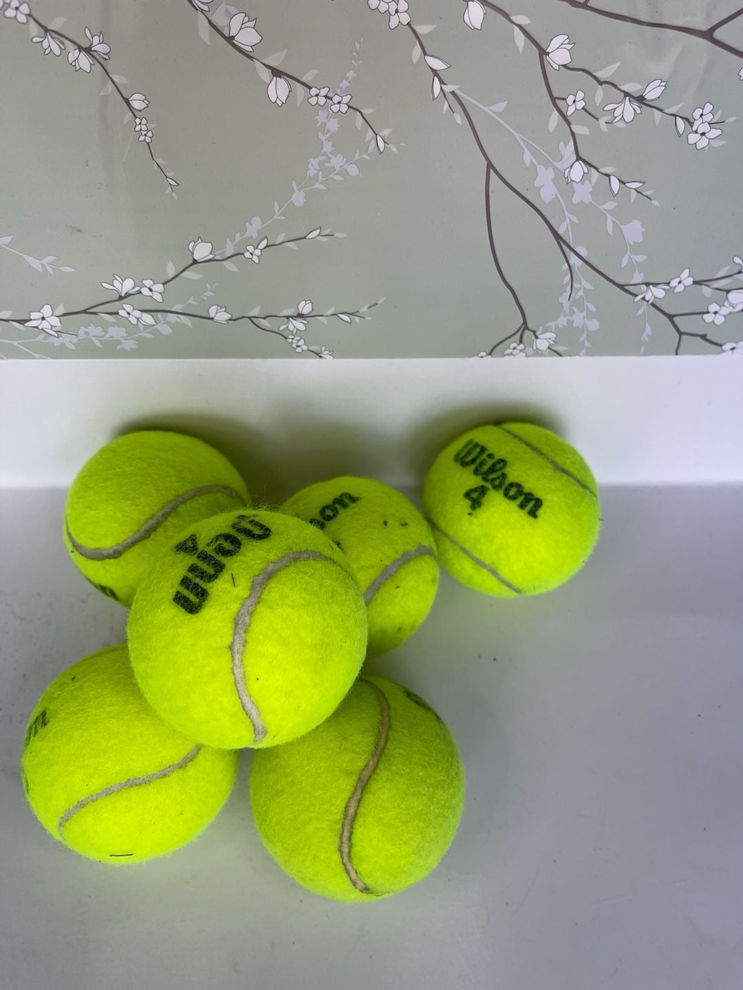 Wilson Tennis Balls Used 6-Pack 3