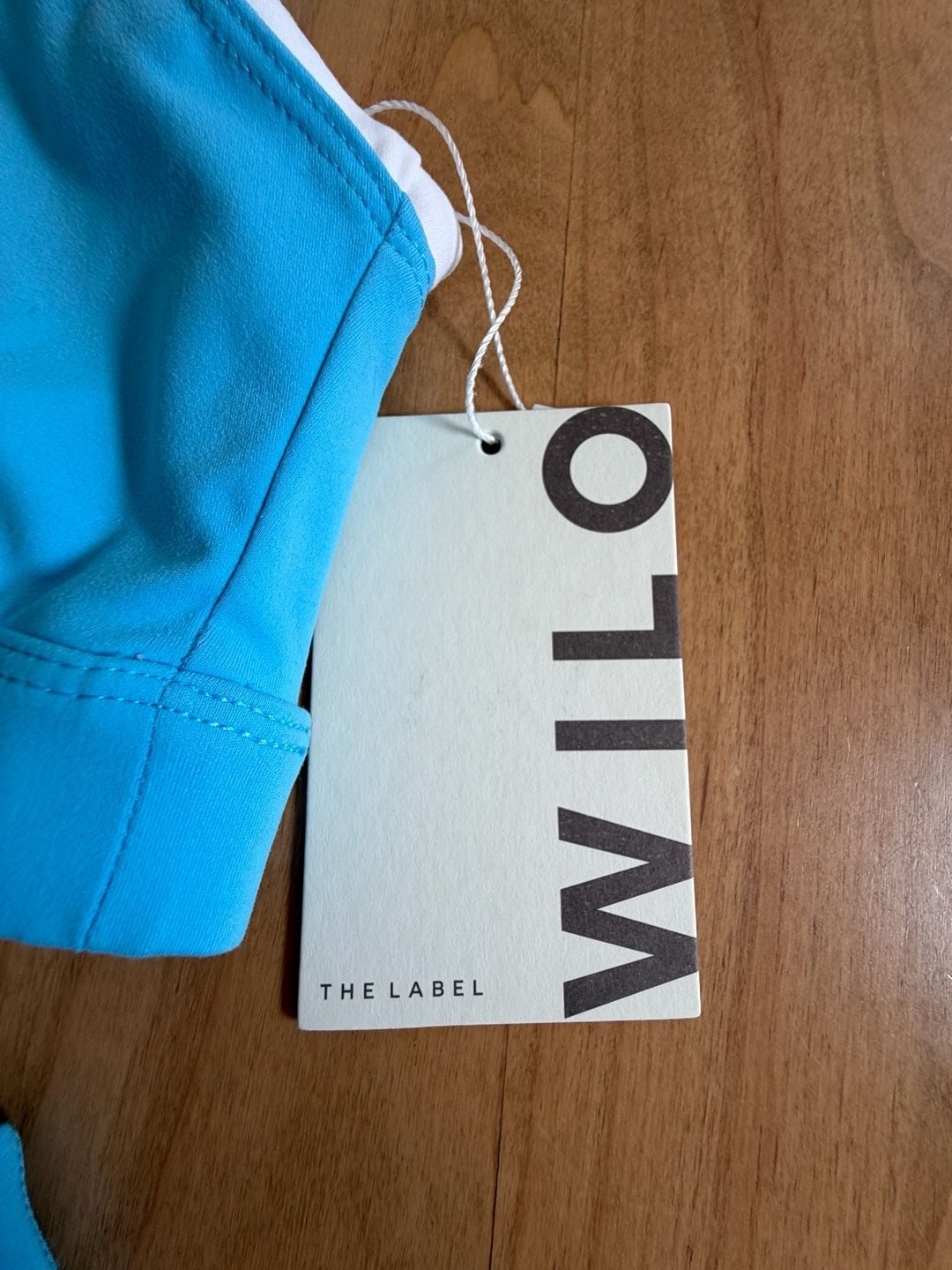 Wilo Activewear Large Set Skort And Sports Bra Blue White New 2