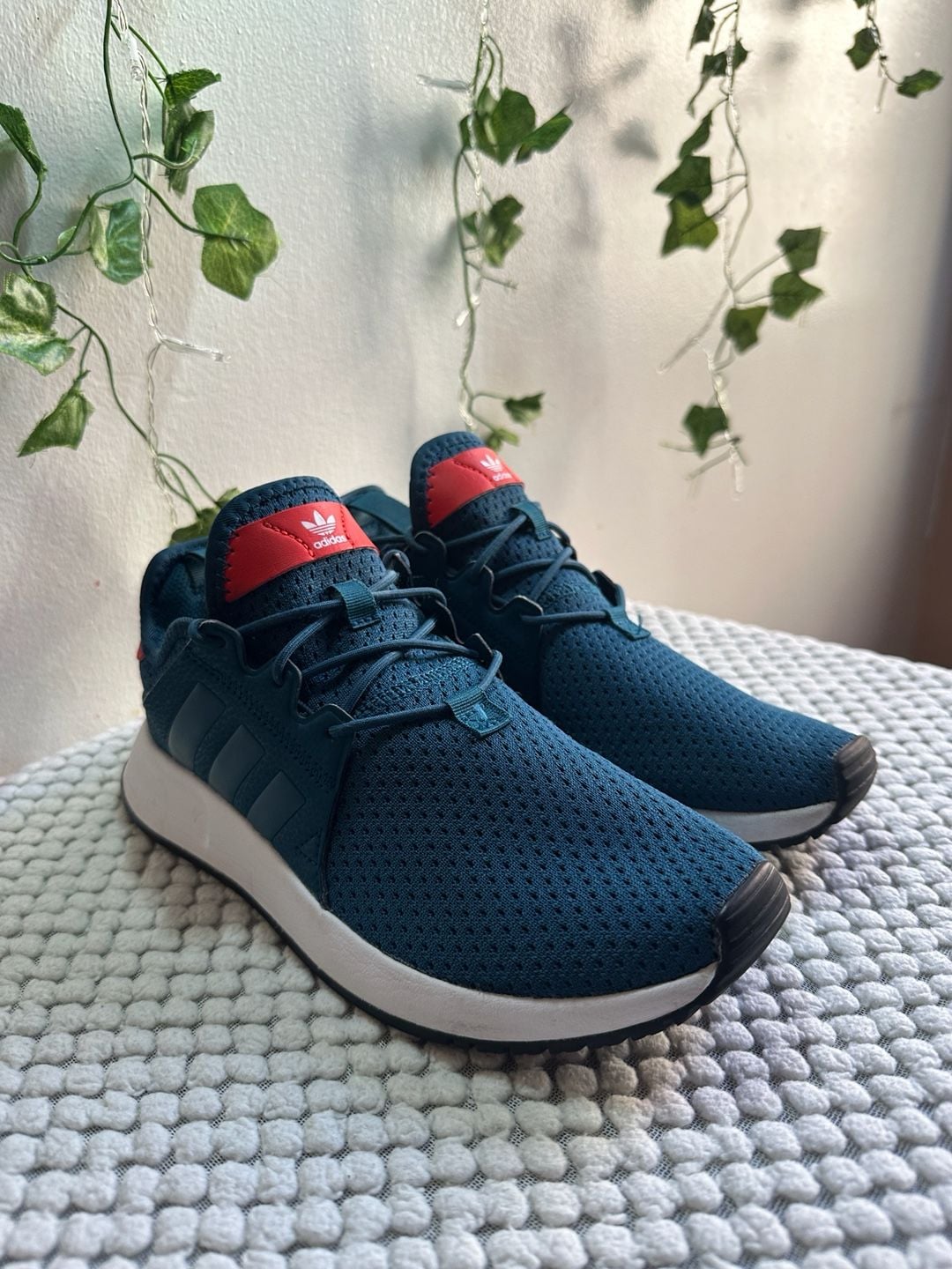 Adidas X_PLR Petrol Night Sneakers Blue Red White 3