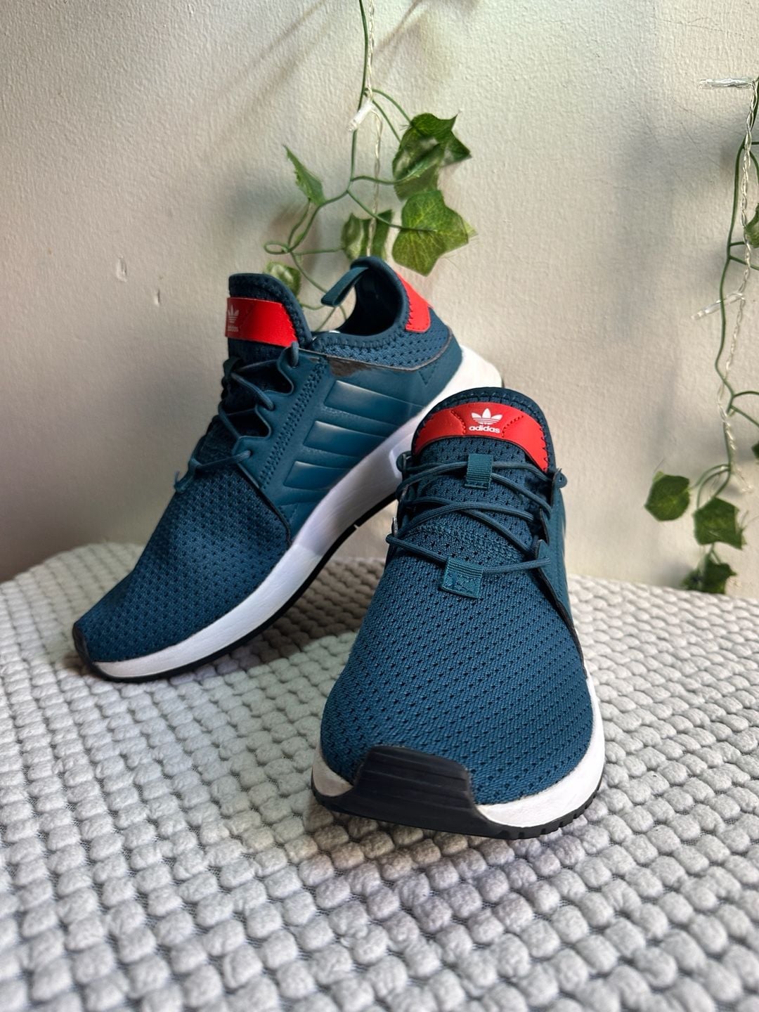Adidas X_PLR Petrol Night Sneakers Blue Red White 4