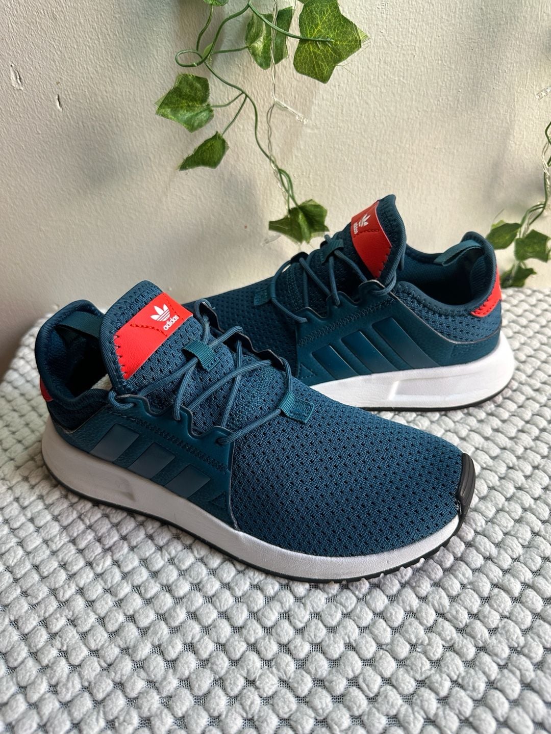 Adidas X_PLR Petrol Night Sneakers Blue Red White 6