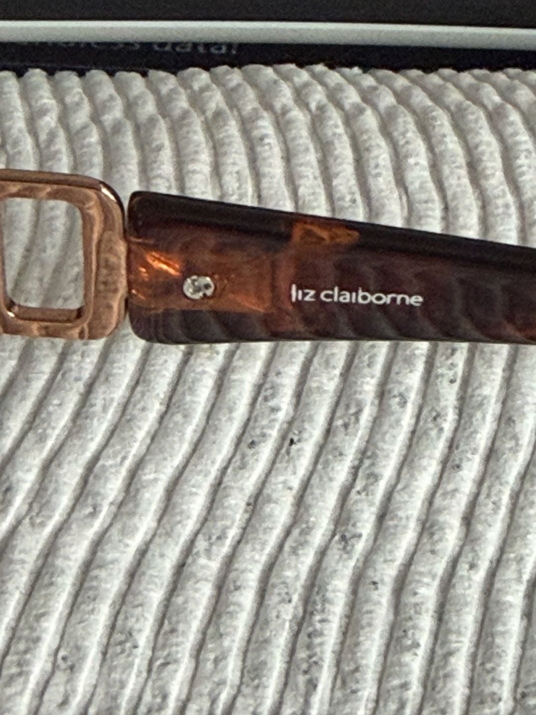 Liz Claiborne Tortoise Shell Sunglasses Brown Bifocal 4