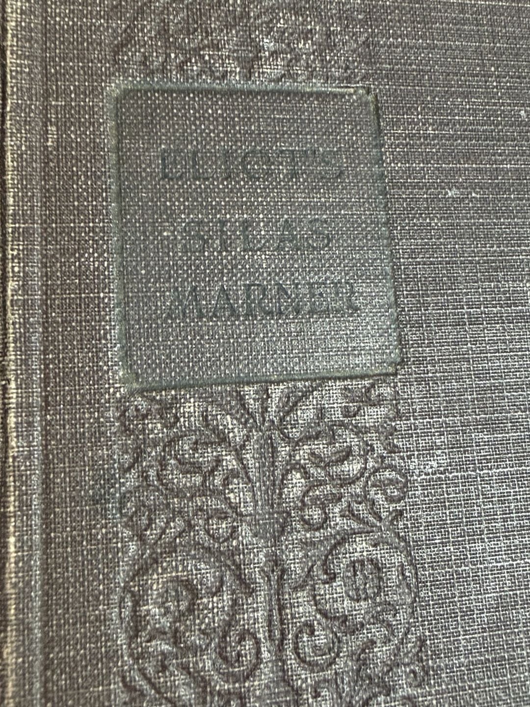 George Eliot Silas Marner 1927 Hardcover Book 1