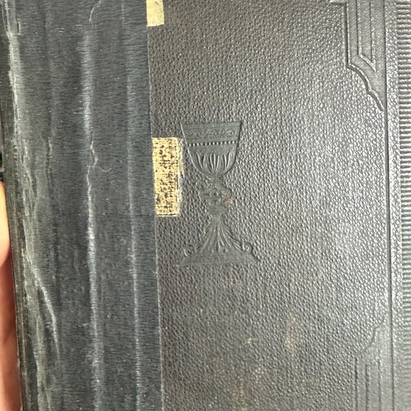 Antique Hungarian Christian Prayer Book Családi Emléknapok