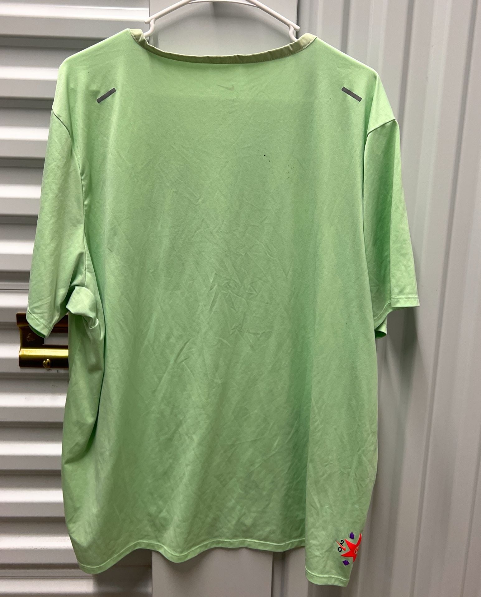 Nike Chicago Marathon 2024 Size XXL Green Dri-Fit Running T-Shirt 5