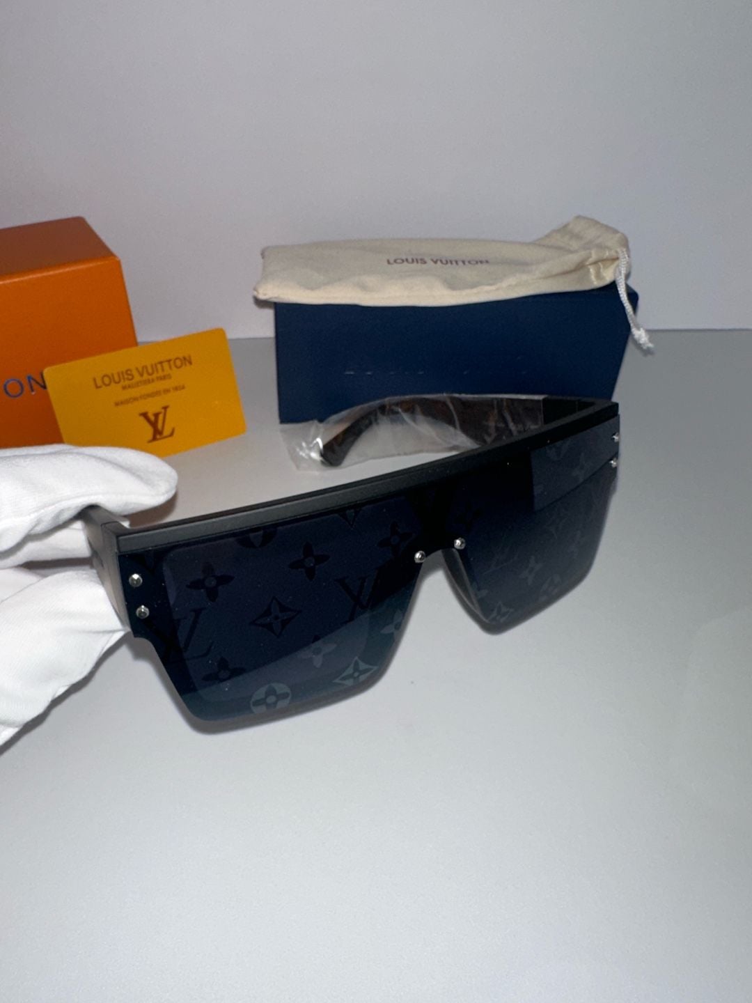 Louis Vuitton Waimea Sunglasses Size 58N Black 3