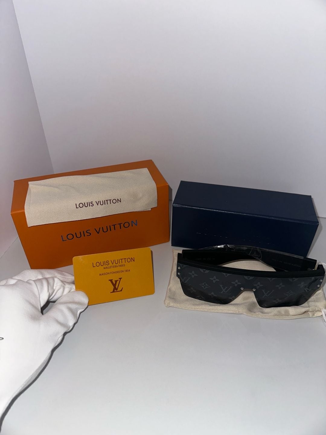Louis Vuitton Waimea Sunglasses Size 58N Black 6