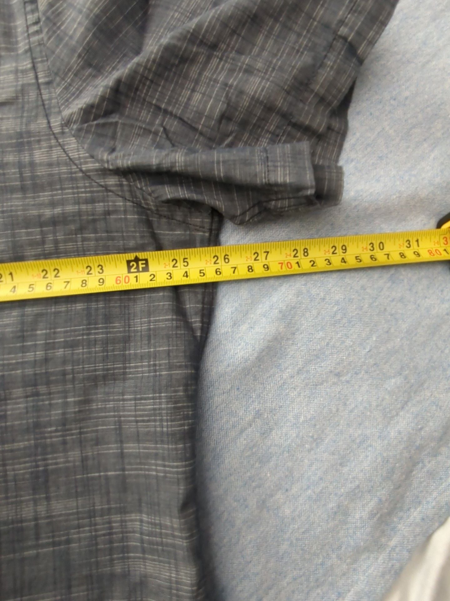 Alfani Plaid Button Up Shirt Size XXL Blue 3