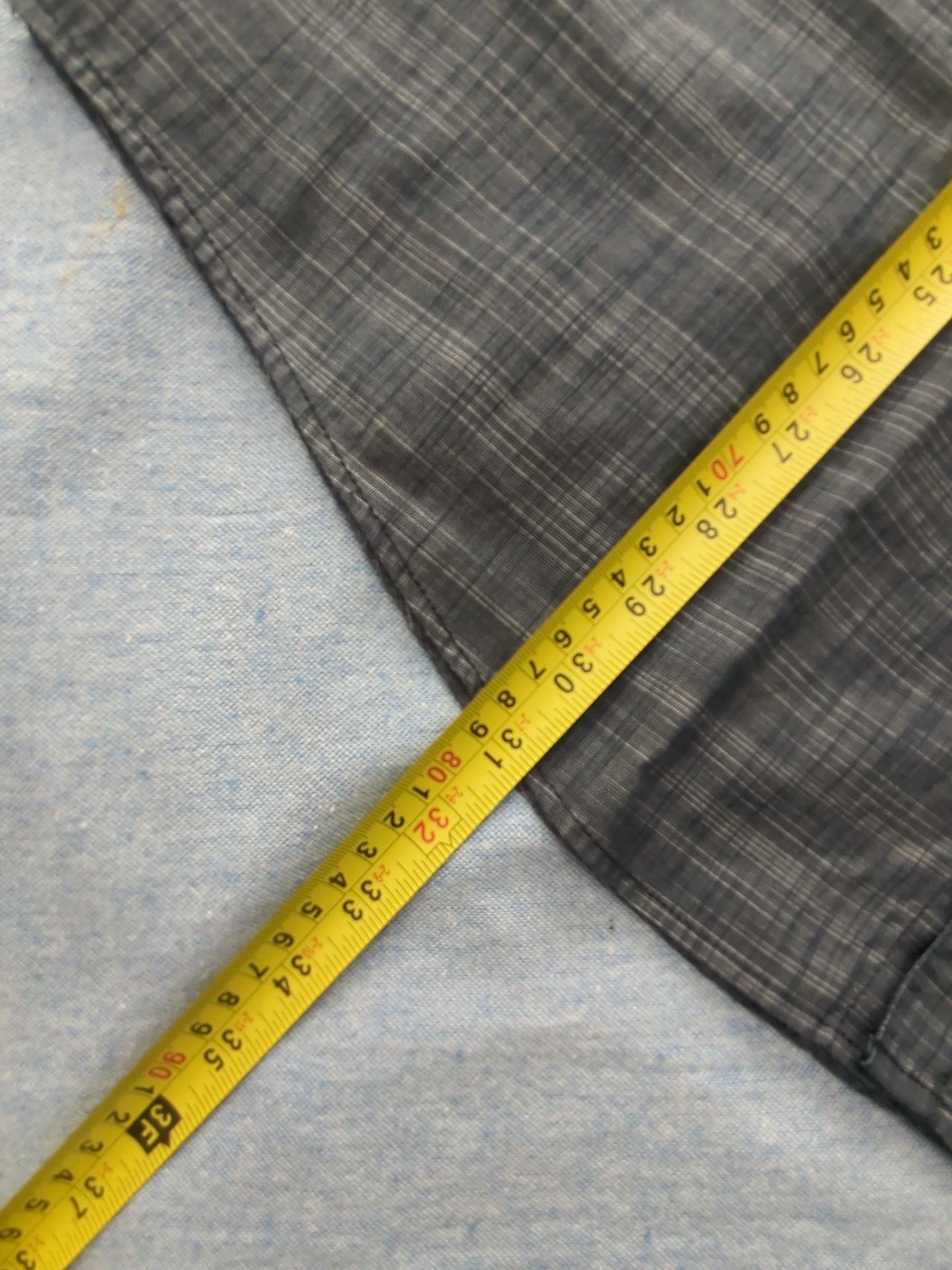 Alfani Plaid Button Up Shirt Size XXL Blue 4