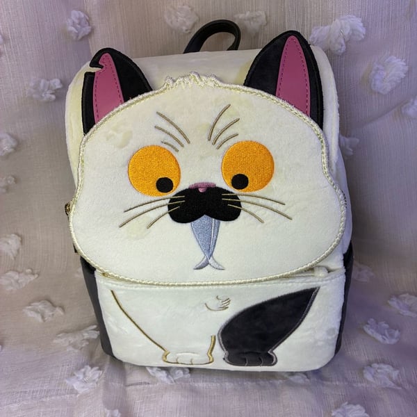Loungefly Disney Pixar Luca Machiavelli Cosplay Plush Mini Backpack new with tags 