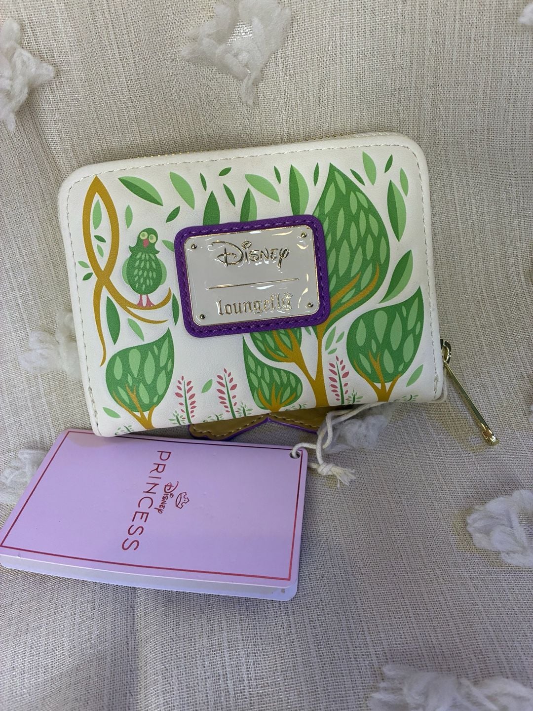 Loungefly Disney Tangled Pascal Dress Zip Wallet 3