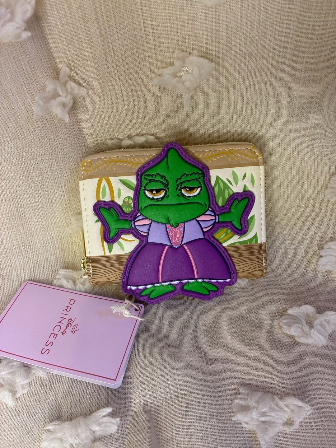 Loungefly Disney Tangled Pascal Dress Zip Wallet 4